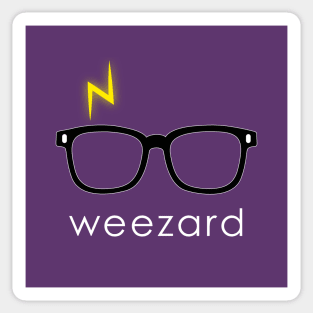 Rocker or Wizard - Purple Sticker